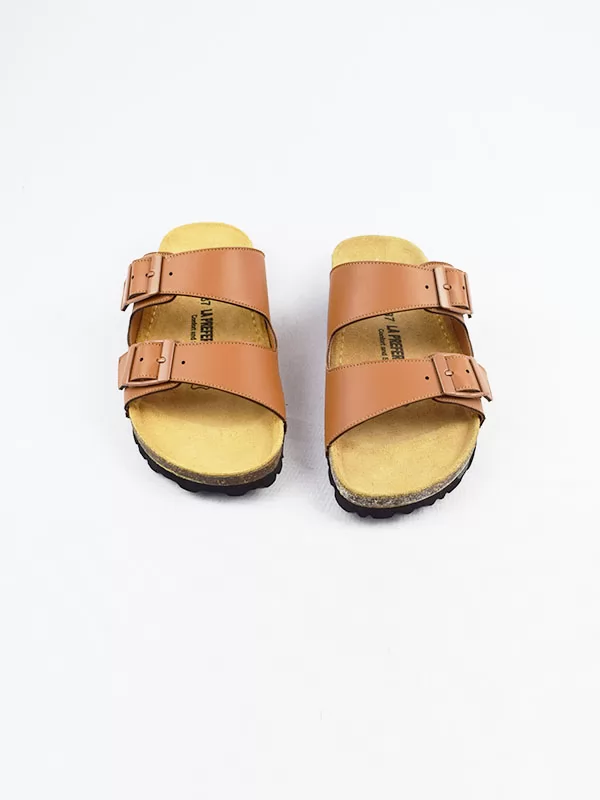 Sandales pour femme 203-1 Tabac .......... miniature